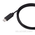 Conjunto de cable USB USB4 Tipo C Cable masculino